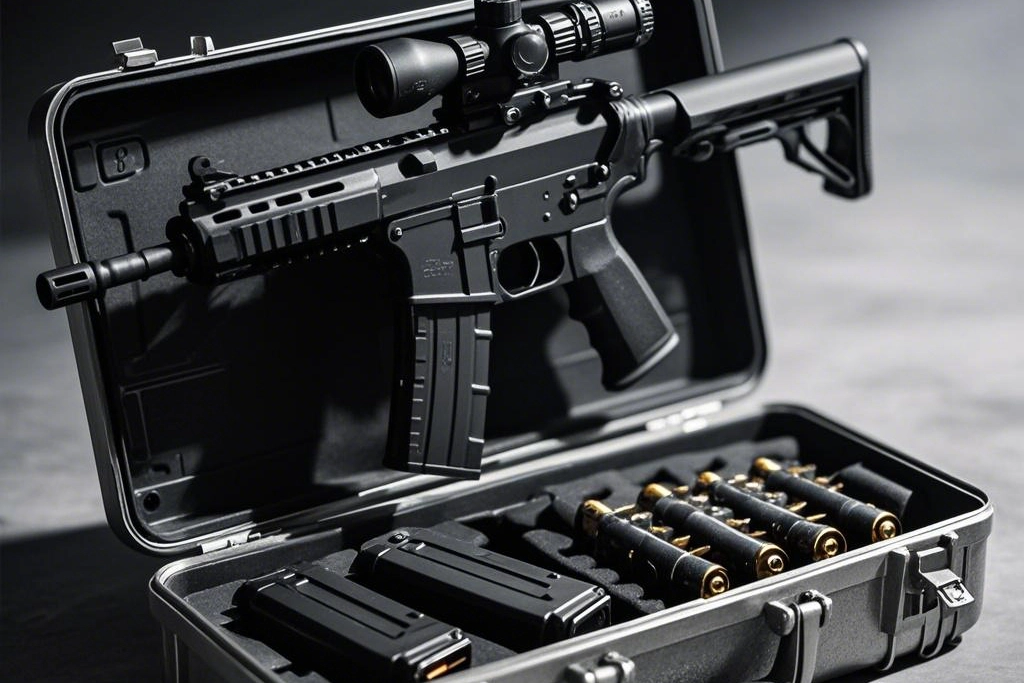 hard rifle gun case