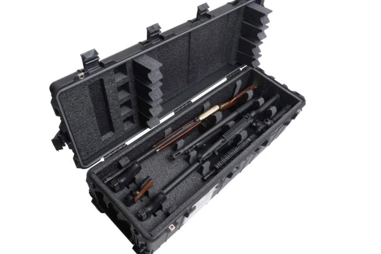 plastic rifle gun case