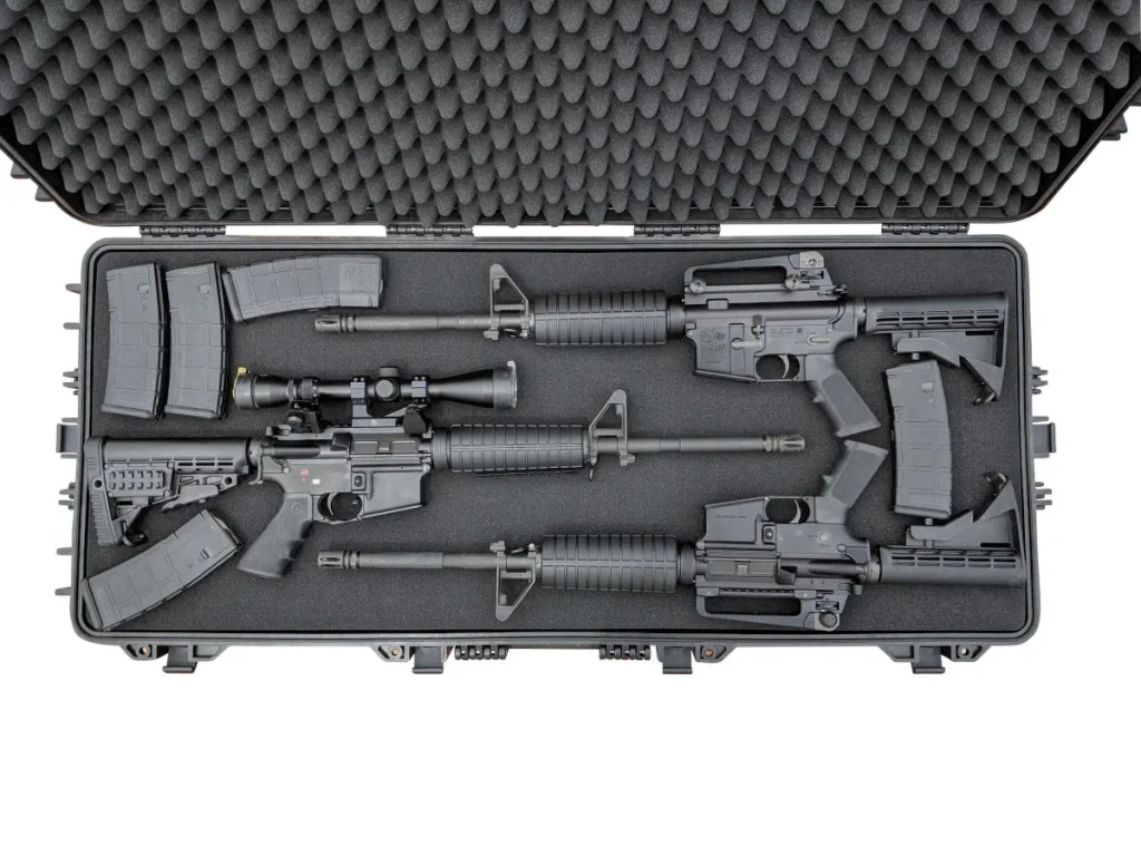 plastic gun case