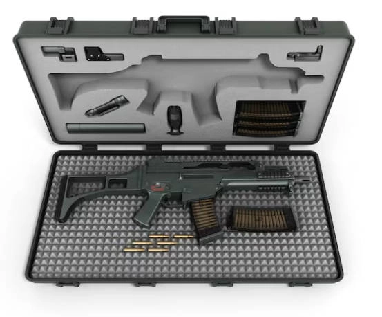 waterproof hard gun case